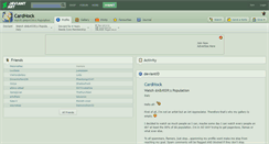 Desktop Screenshot of cardhock.deviantart.com
