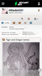 Mobile Screenshot of mikadosgirl.deviantart.com