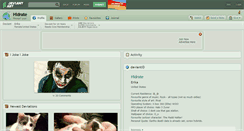 Desktop Screenshot of hidrate.deviantart.com