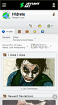 Mobile Screenshot of hidrate.deviantart.com
