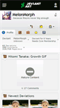 Mobile Screenshot of melonmorph.deviantart.com
