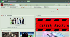 Desktop Screenshot of lucalucario.deviantart.com
