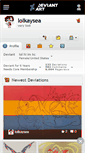 Mobile Screenshot of lolkaysea.deviantart.com