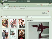 Tablet Screenshot of beroleagle.deviantart.com