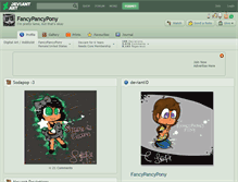 Tablet Screenshot of fancypancypony.deviantart.com