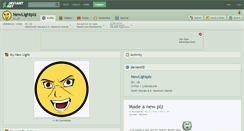 Desktop Screenshot of newlightplz.deviantart.com