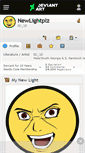 Mobile Screenshot of newlightplz.deviantart.com
