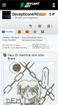 Mobile Screenshot of decepticon690.deviantart.com