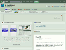 Tablet Screenshot of deviantsearch.deviantart.com