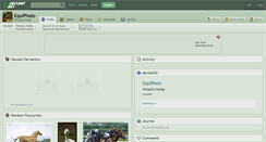Desktop Screenshot of equiphoto.deviantart.com