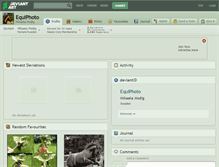 Tablet Screenshot of equiphoto.deviantart.com
