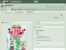 Tablet Screenshot of permenlucu.deviantart.com