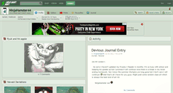 Desktop Screenshot of ninjahamster44.deviantart.com