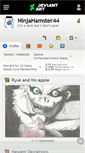 Mobile Screenshot of ninjahamster44.deviantart.com