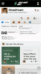 Mobile Screenshot of ginasdream.deviantart.com