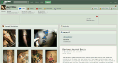 Desktop Screenshot of dannnizlee.deviantart.com