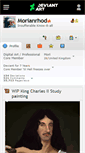 Mobile Screenshot of morianrhod.deviantart.com