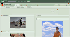 Desktop Screenshot of demeternorbi.deviantart.com