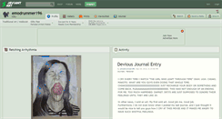 Desktop Screenshot of emodrummer196.deviantart.com