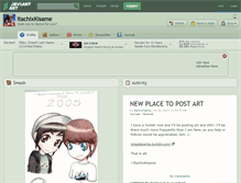Tablet Screenshot of itachixkisame.deviantart.com