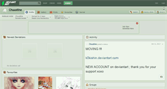 Desktop Screenshot of chuustine.deviantart.com