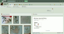 Desktop Screenshot of happy197.deviantart.com