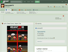 Tablet Screenshot of ganondorf-ii.deviantart.com