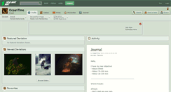 Desktop Screenshot of oceantime.deviantart.com