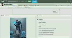 Desktop Screenshot of amycornelson.deviantart.com