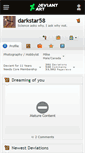 Mobile Screenshot of darkstar58.deviantart.com