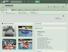 Tablet Screenshot of katiephotos.deviantart.com