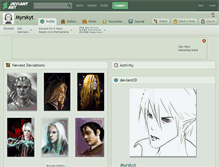 Tablet Screenshot of myrskyt.deviantart.com