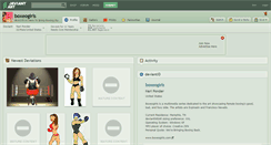 Desktop Screenshot of boxeogirls.deviantart.com