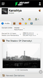 Mobile Screenshot of karoshiya.deviantart.com