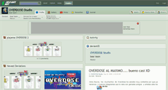 Desktop Screenshot of overdose-studio.deviantart.com