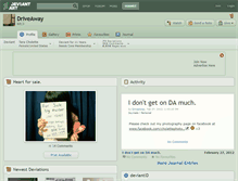 Tablet Screenshot of driveaway.deviantart.com