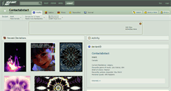 Desktop Screenshot of contactabstact.deviantart.com