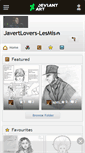 Mobile Screenshot of javertlovers-lesmis.deviantart.com