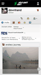 Mobile Screenshot of downhand.deviantart.com