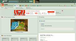 Desktop Screenshot of culart.deviantart.com