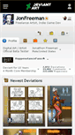 Mobile Screenshot of jonfreeman.deviantart.com