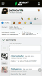 Mobile Screenshot of pablobanila.deviantart.com