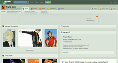 Desktop Screenshot of franz-fanz.deviantart.com