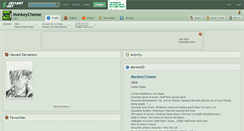 Desktop Screenshot of monkeycheese.deviantart.com