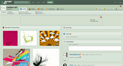 Desktop Screenshot of couleur-art.deviantart.com