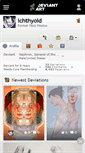 Mobile Screenshot of ichthyoid.deviantart.com
