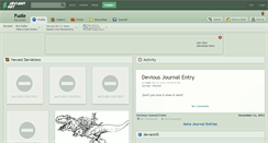 Desktop Screenshot of fudle.deviantart.com
