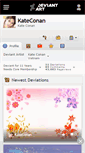 Mobile Screenshot of kateconan.deviantart.com