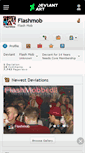 Mobile Screenshot of flashmob.deviantart.com