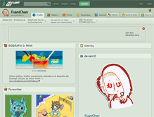 Tablet Screenshot of fuanichan.deviantart.com